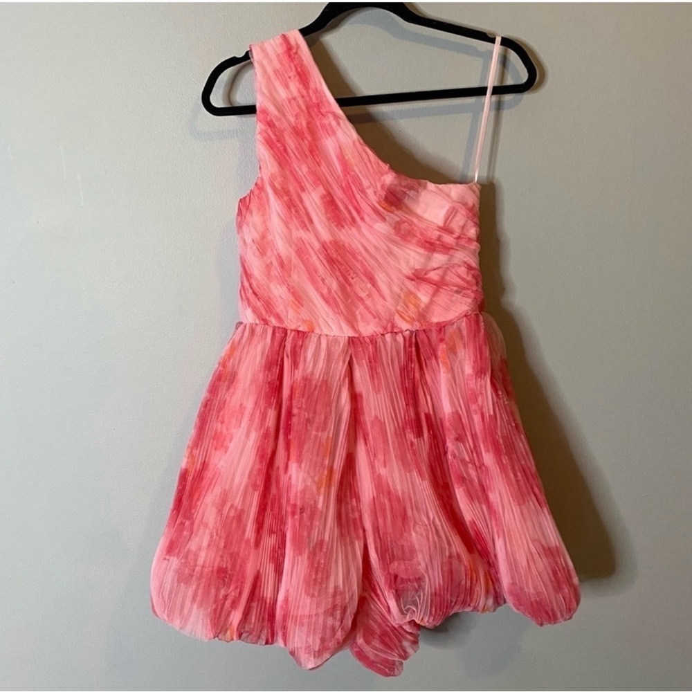 NWT Hutch Coral One-Shoulder Dress - Picture 7 of 7